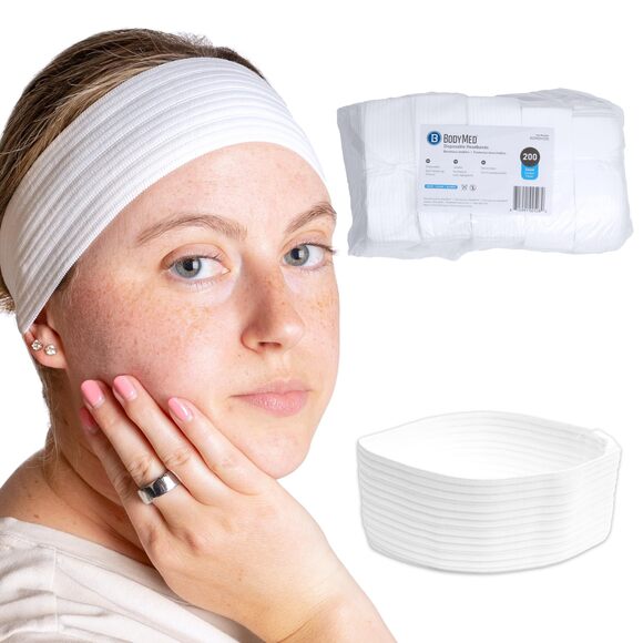 9747 Disposable Medical & Spa Headbands - 200 Count, Easy Closure main image 6